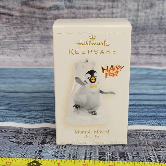 Hallmark 2006 Mumbles Moves Keepsake Christmas Ornament penguin happy feet - Picture 1 of 8